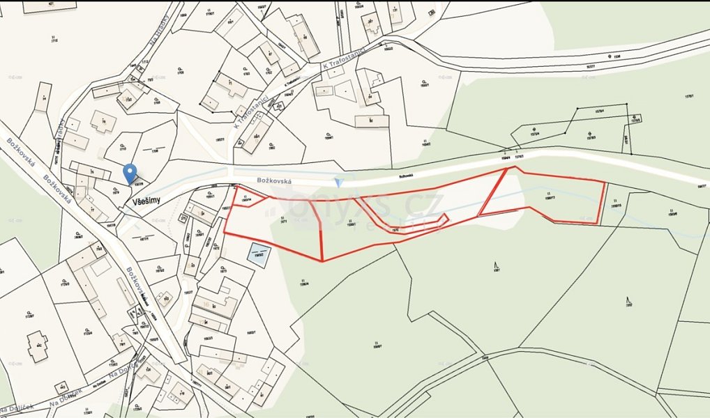 Prodej louky 8 131 m², Kunice – náhled fotky 2