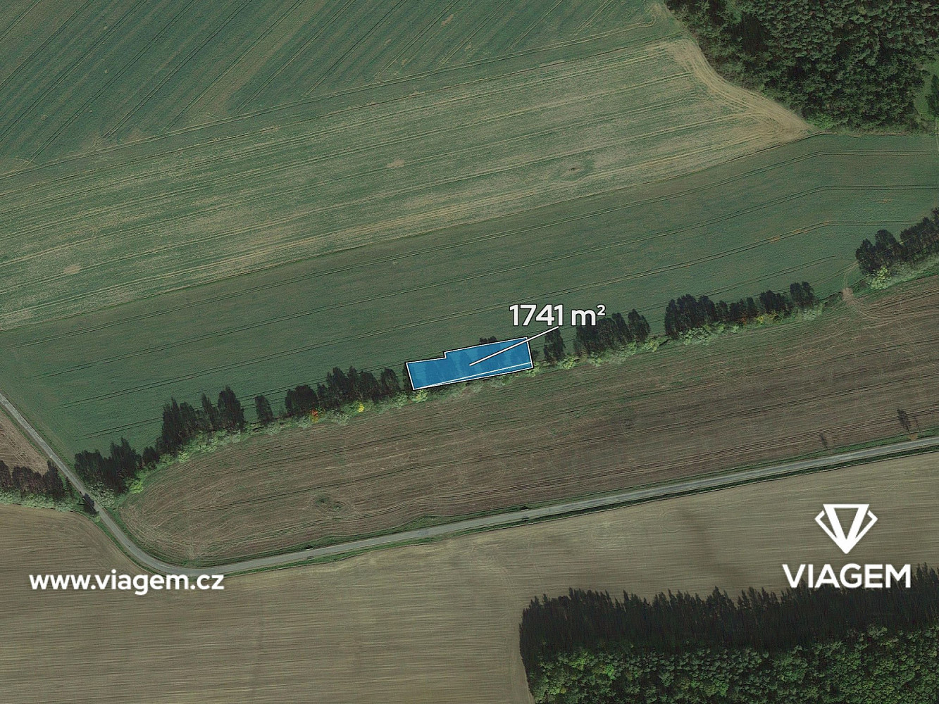 Prodej pole 870 m² – fotografie 2