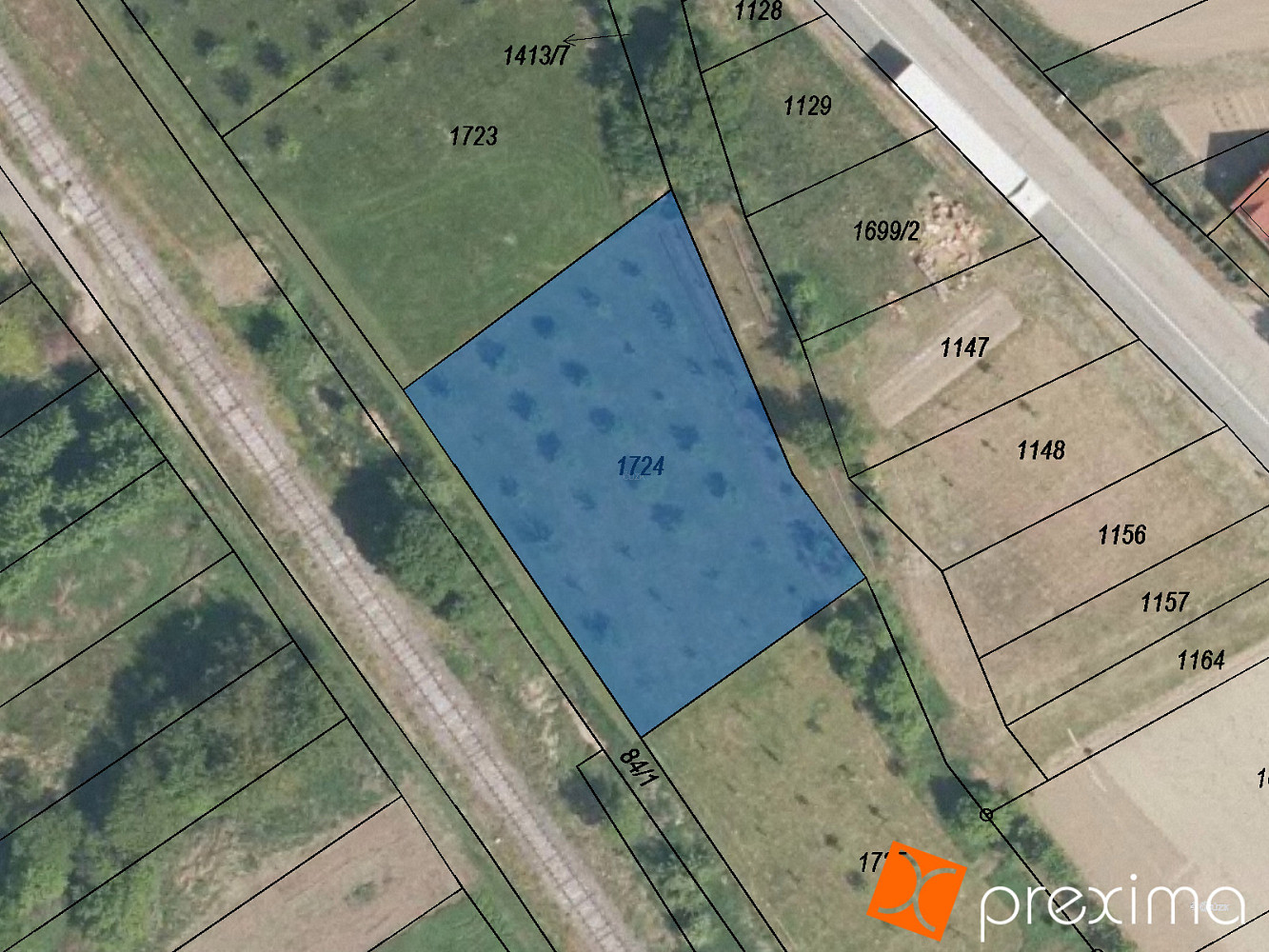 Prodej stavebního pozemku 467 m²