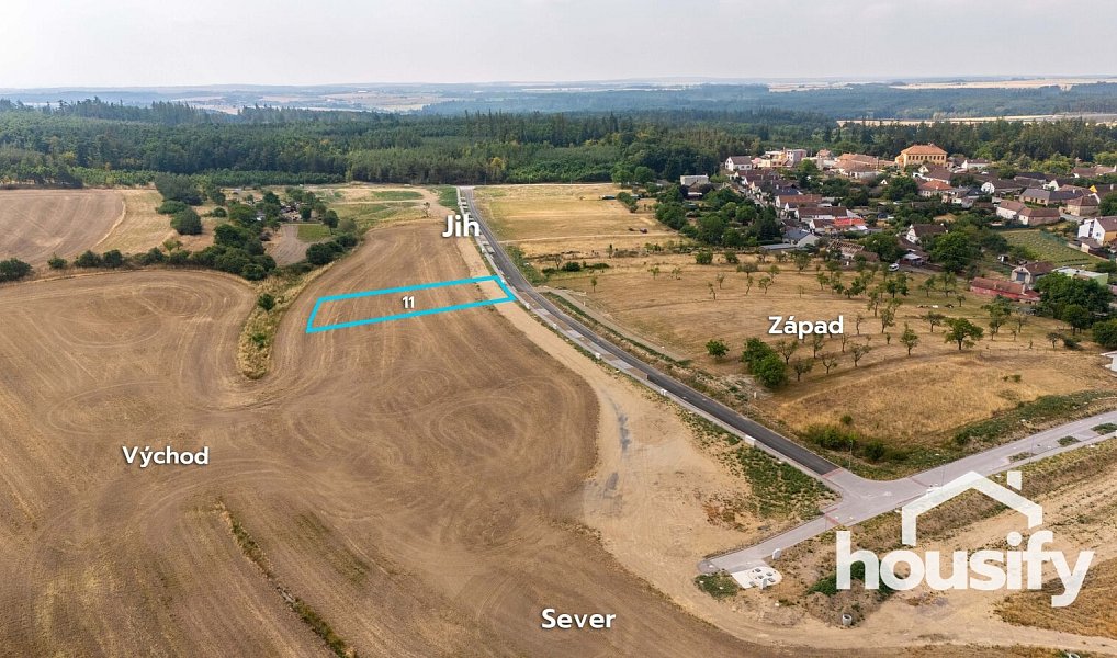 Prodej stavebního pozemku 1 595 m², Vranovská Ves – náhled fotky 3