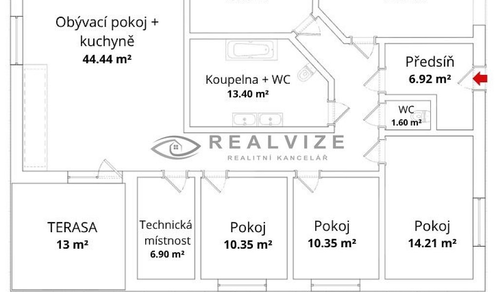 Prodej domu 156 m² s pozemkem 1 014 m², Slavče – náhled fotky 4