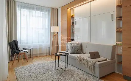 Pronájem bytu 1+kk 45 m², Střížkovská, Praha 8 - Střížkov