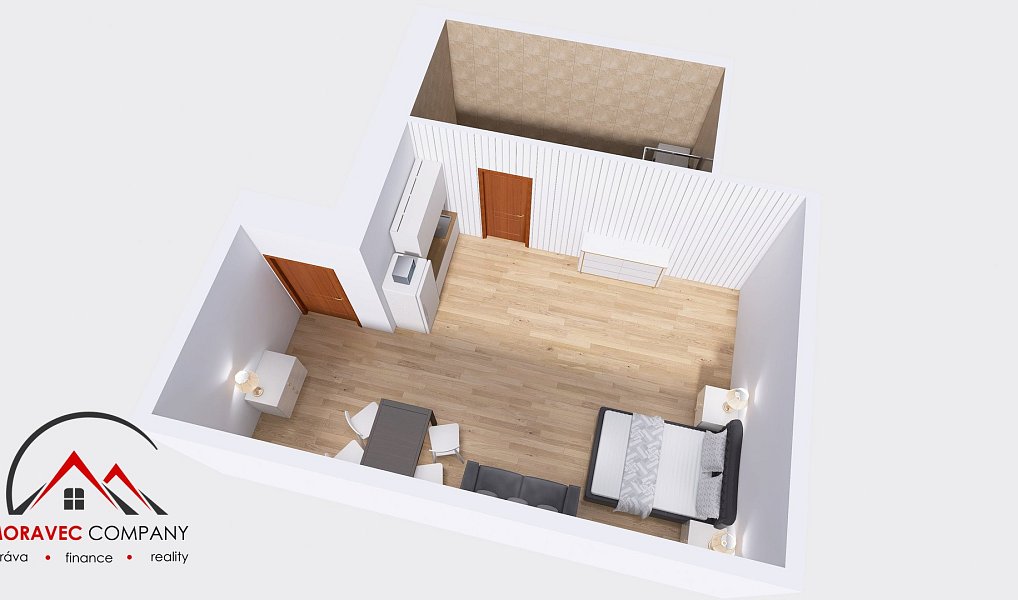 Pronájem bytu 1+kk 38 m², Ostrava – náhled fotky 12