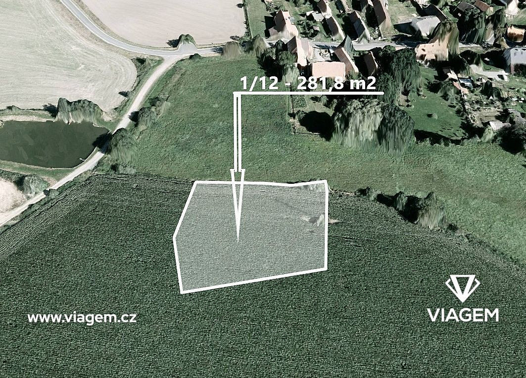 Pole 3 381 m², Podíl 8 % o výměře 282 m²