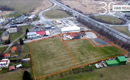 Prodej komerčního pozemku 17 306 m², Loket, okres Benešov