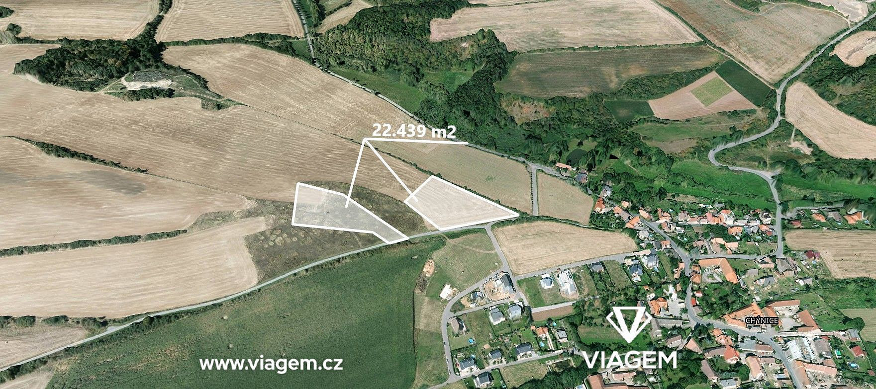 Prodej pole 3 739 m² – fotografie 3
