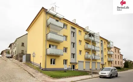 Prodej bytu 3+1 74 m², B. Smetany, Třešť, okres Jihlava