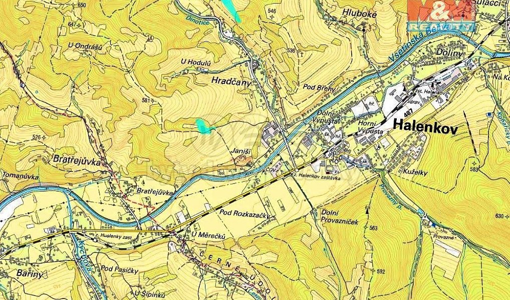 Prodej lesa 8 229 m², Halenkov – náhled fotky 5
