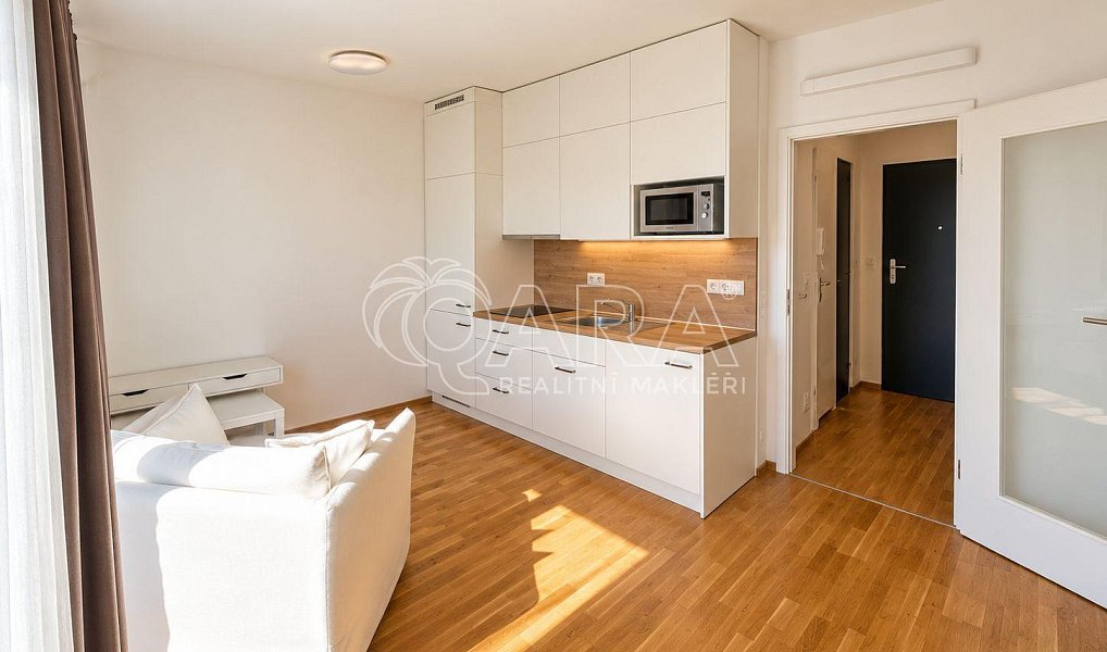 Pronájem bytu 1+kk, 28 m², Radlice - Praha 5, Praha