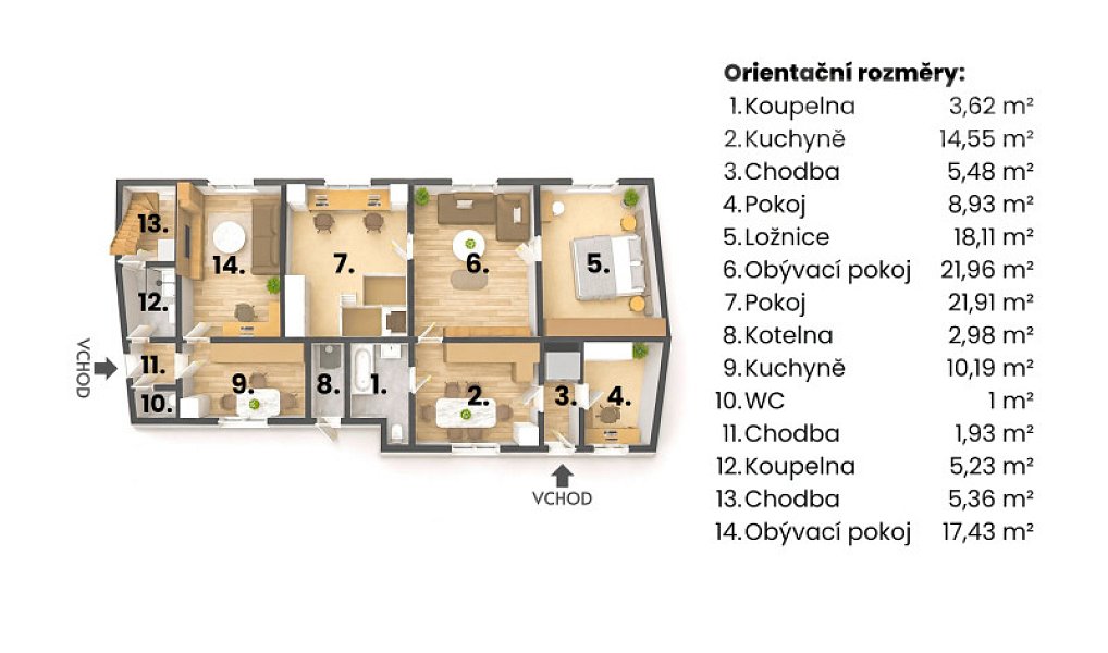 Prodej domu 139 m² s pozemkem 2 664 m², Bílovice-Lutotín – náhled fotky 30