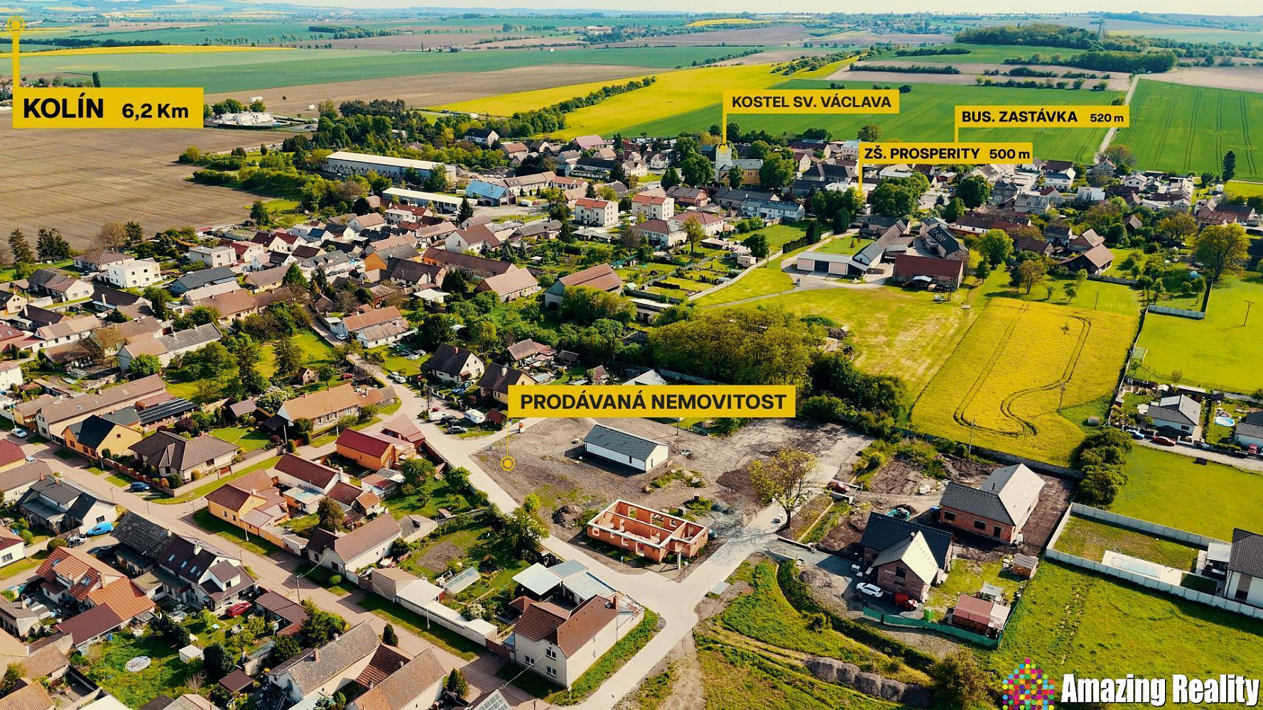 Prodej stavebního pozemku 1 067 m² – fotografie 5