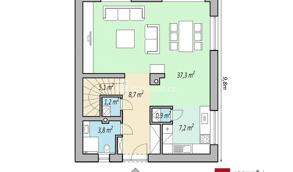 Prodej domu 121 m² s pozemkem 895 m², Luhačovice – náhled fotky 4