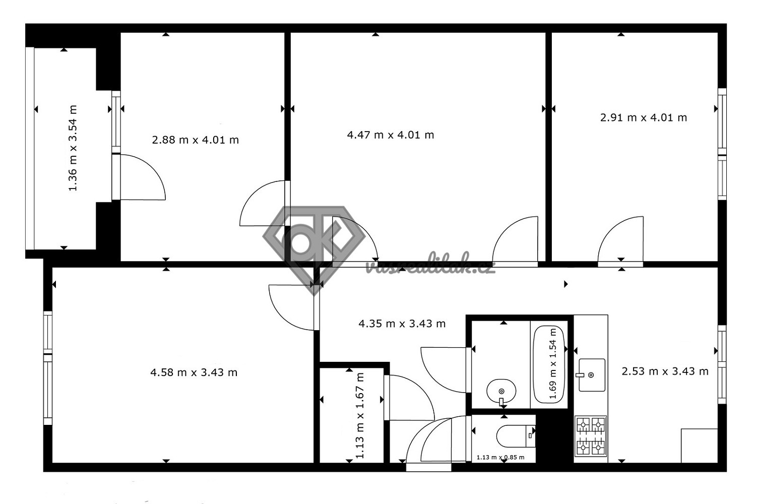 Prodej bytu 4+1 81 m² — photo 3