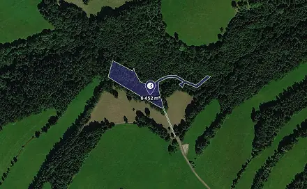 Prodej lesa 6 452 m², Bušín, okres Šumperk