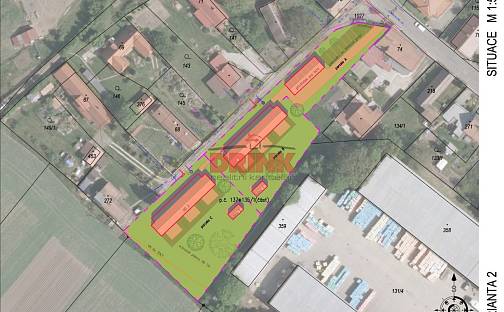 Prodej stavebního pozemku 3 476 m², Dětenice, okres Jičín