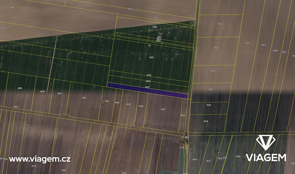 Prodej pole 652 m², Smidary – náhled fotky 4