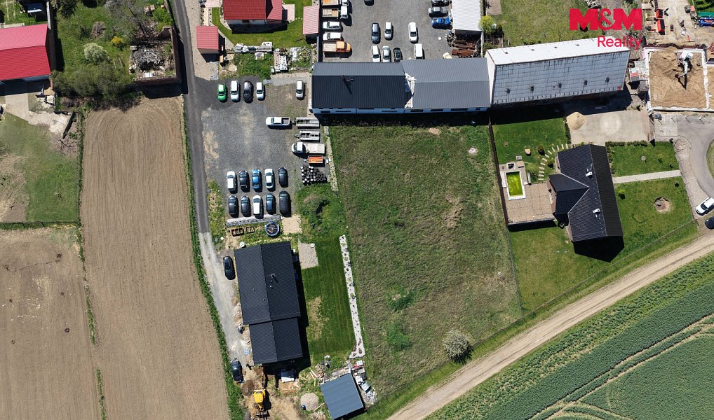 Prodej stavebního pozemku 832 m², Droužkovice – náhled fotky 5