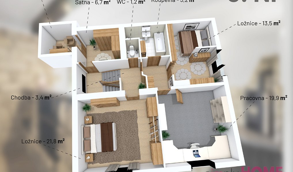 Prodej domu 186 m² s pozemkem 468 m², Praha – náhled fotky 31