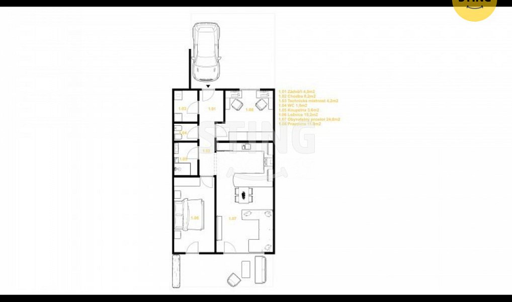 Prodej domu 75 m² s pozemkem 247 m², Kobeřice – náhled fotky 6
