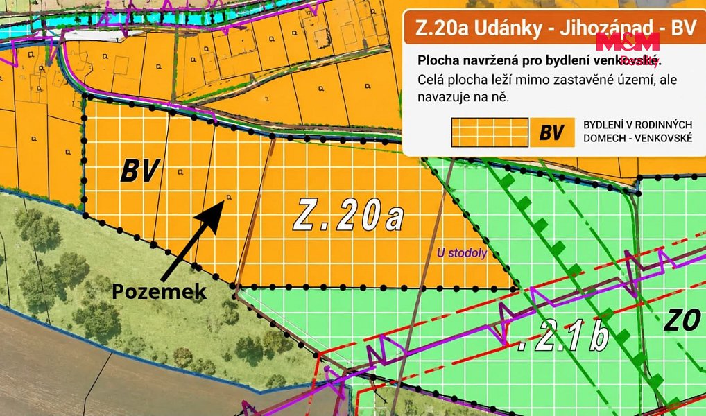 Prodej zahrady 1 233 m², Moravská Třebová – náhled fotky 3