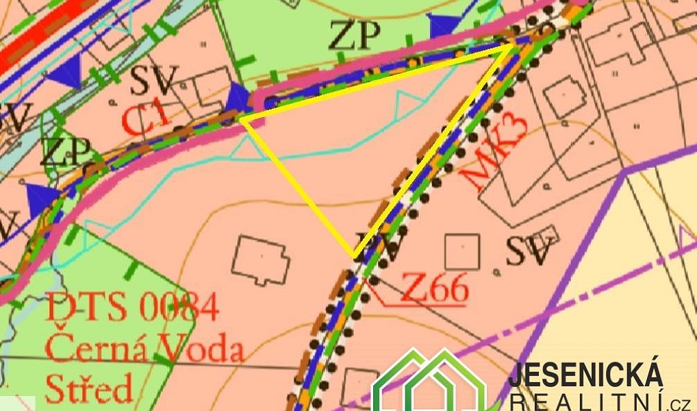 Prodej stavebního pozemku 944 m², Černá Voda – náhled fotky 9