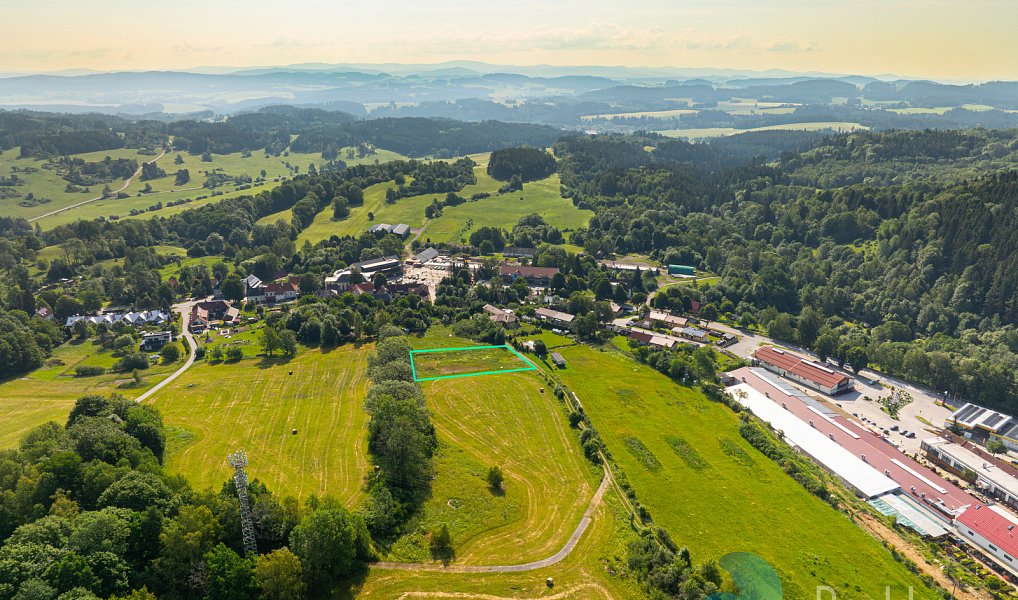 Prodej stavebního pozemku 2 259 m², Vyšší Brod – náhled fotky 2