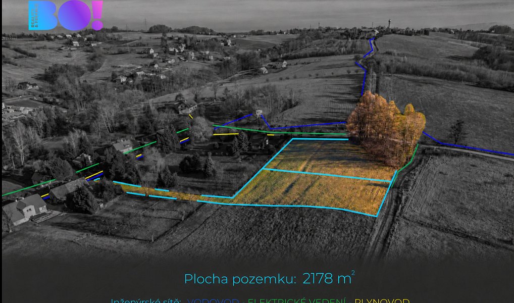 Prodej stavebního pozemku 2 178 m², Těrlicko – náhled fotky 4