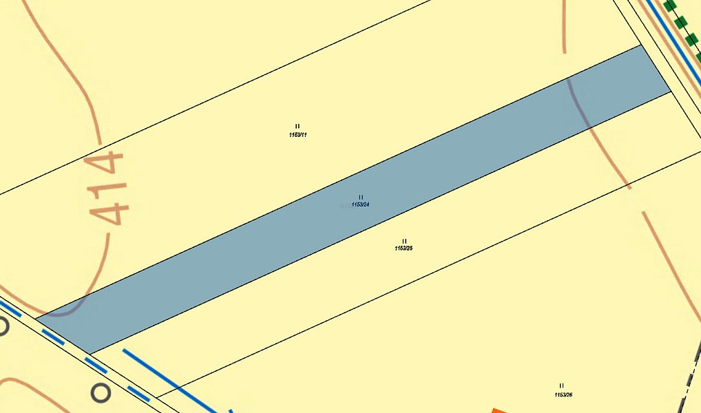 Prodej pole 57 m², Borkovice – náhled fotky 3