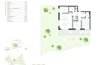 Prodej bytu 4+kk 97 m², Praha 10 - Uhříněves