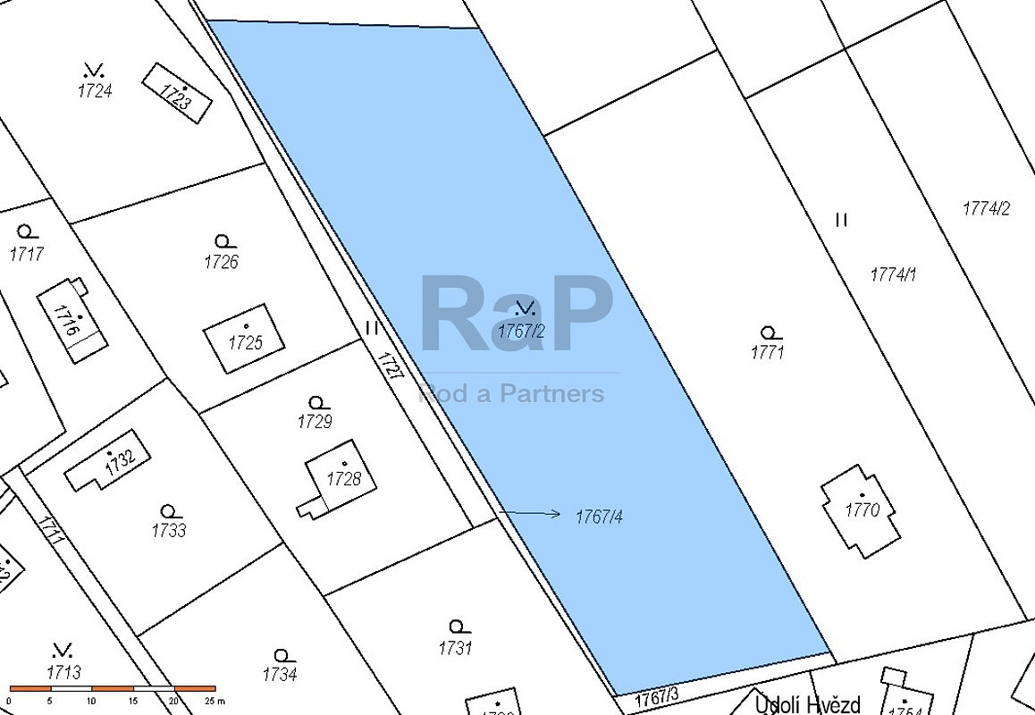Prodej pole 2 442 m² – pohled 3