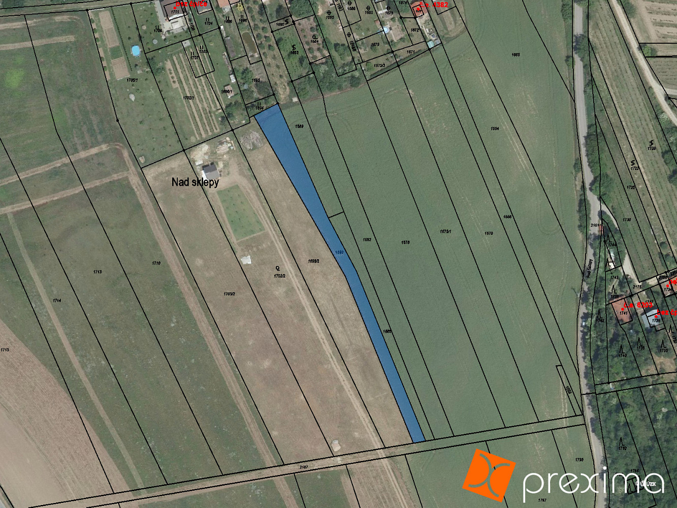 Prodej pole 83 m²