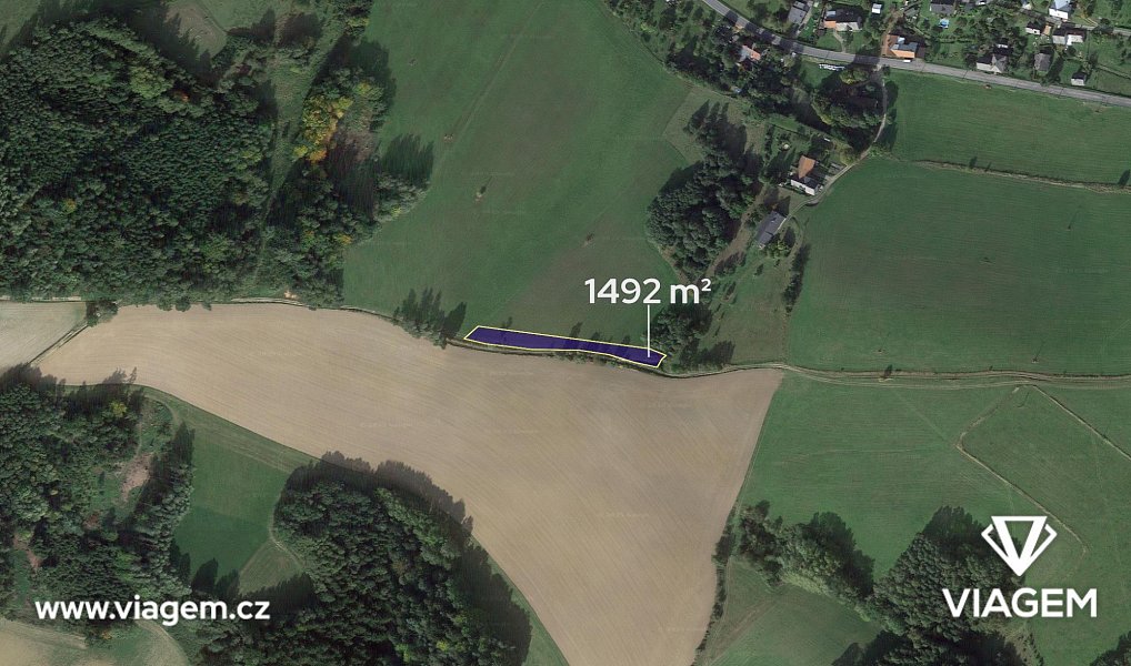 Prodej pole 559 m², Horní Čermná – náhled fotky 2