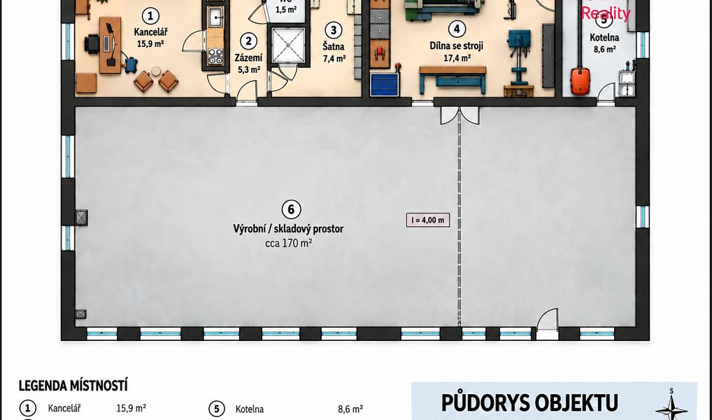Prodej výrobních prostor 199 m², Česká Skalice – náhled fotky 5