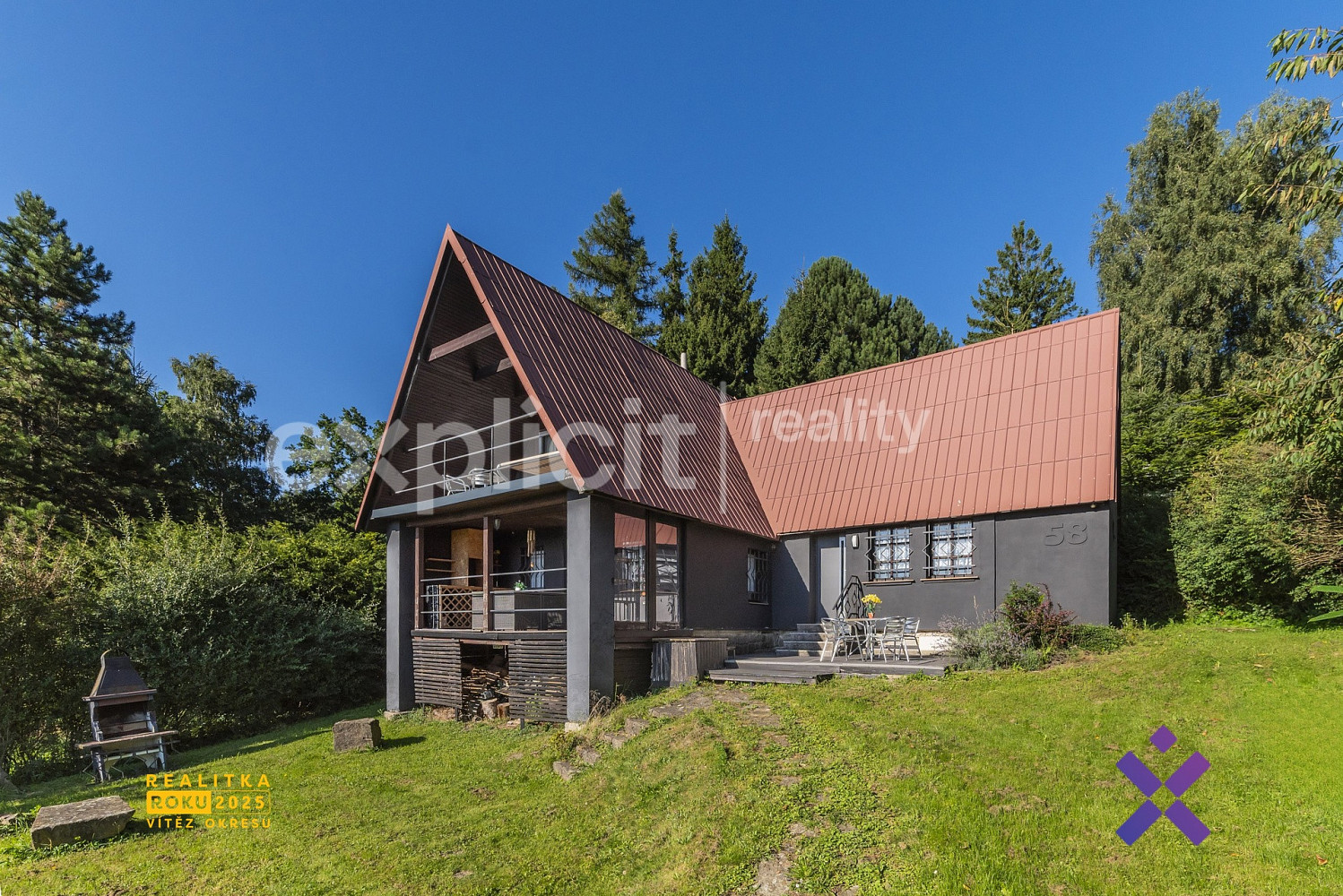 Prodej chaty/chalupy 71 m² s pozemkem 593 m²