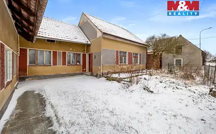 Prodej domu 200 m² s pozemkem 2 034 m², Hříškov - Bedřichovice, okres Louny
