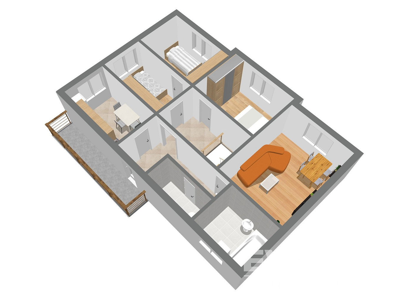 Prodej domu 156 m² s pozemkem 551 m² – pohled 6