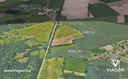 Prodej pole 567 m², Olomouc