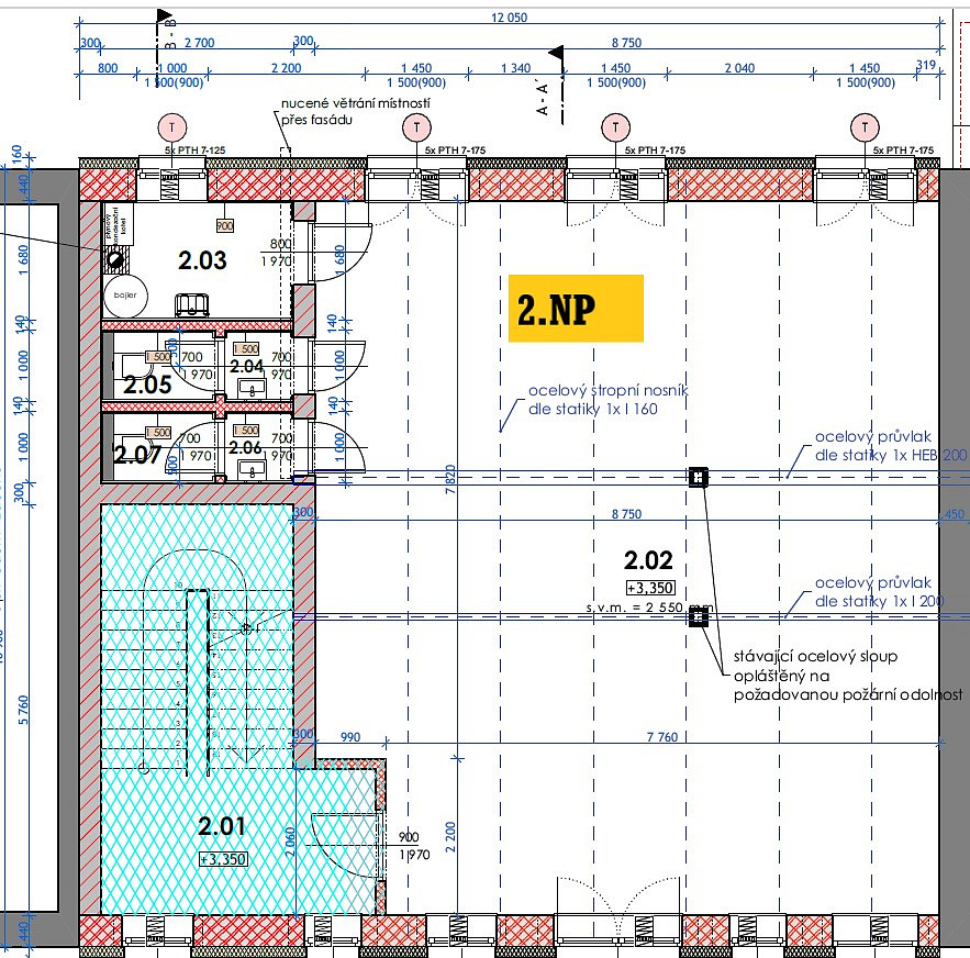 Pronájem obchodních prostor 113 m² – fotografie 2