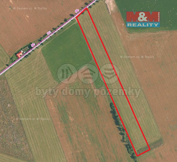 Prodej pole 20 332 m²