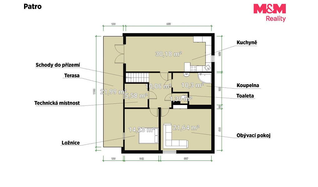 Prodej domu 197 m² s pozemkem 1 100 m², Horní Kozolupy – náhled fotky 19