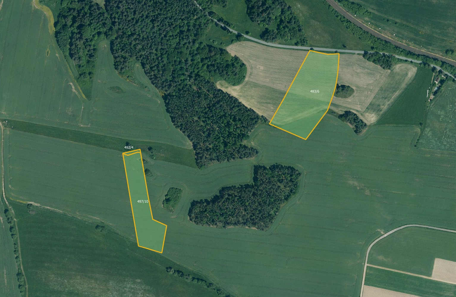 Prodej pole 74 853 m² – pohled 3