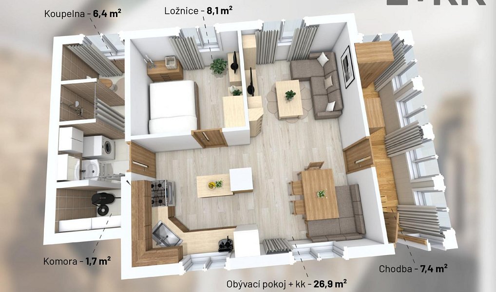 Prodej domu 171 m² s pozemkem 1 155 m², Podlešín – náhled fotky 58