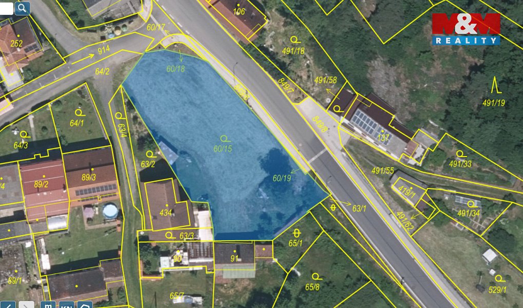 Prodej stavebního pozemku 1 315 m², Kolinec – náhled fotky 6