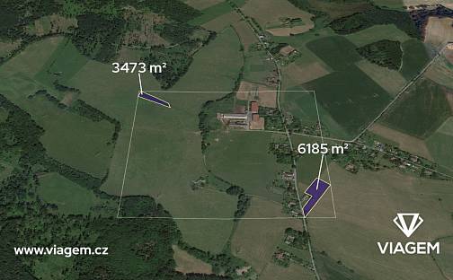 Prodej pole 2 414 m², Lanžov, okres Trutnov