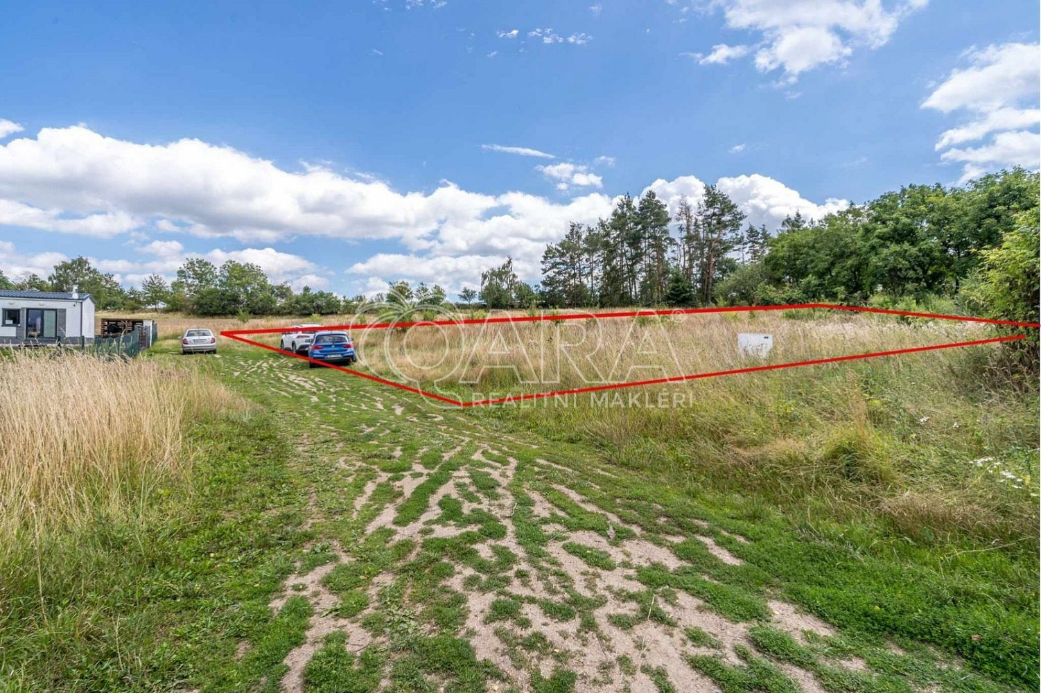 Prodej stavebního pozemku 1 760 m² – pohled 3