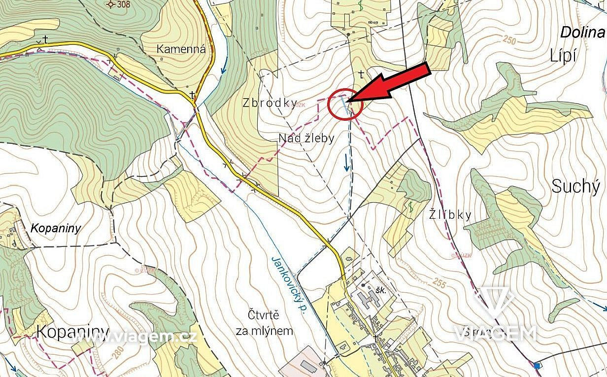 Prodej pole 537 m² – fotografie 3