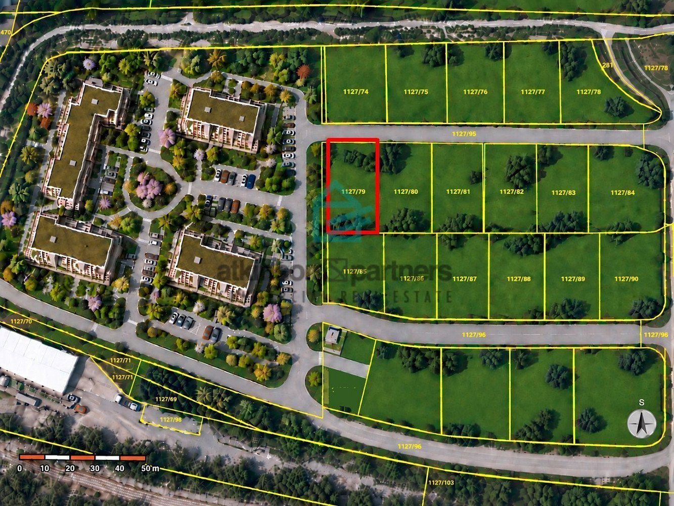 Prodej stavebního pozemku 959 m²