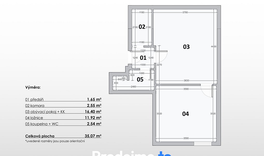 Prodej bytu 1+1 35 m², Znojmo – náhled fotky 8