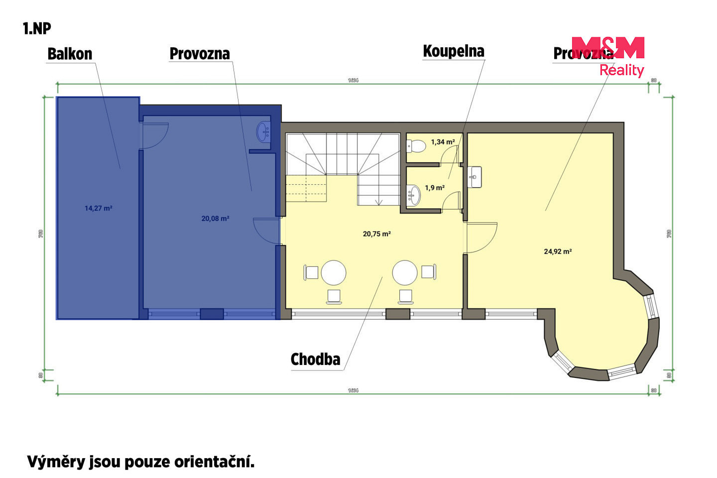 Pronájem obchodních prostor 35 m² – fotografie 3
