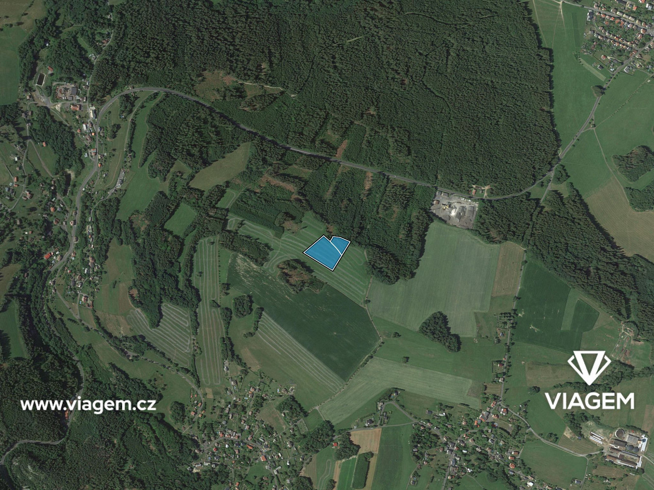Pole 13 601 m², Podíl 8 % o výměře 1 133 m² – pohled 3